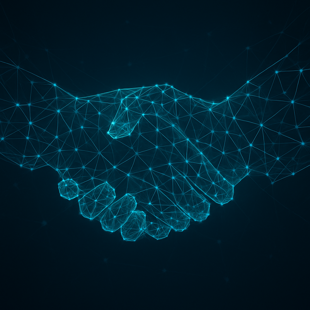 AI Momentum Consulting and AI Acquisition strategic partnership visualization